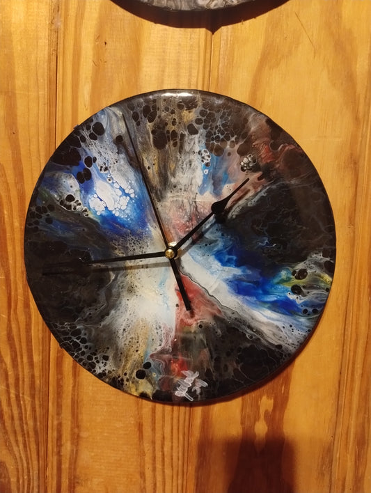 Unique EP Album Painted Clock "Timeless"